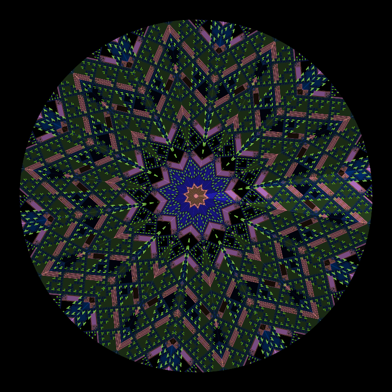 Binary kaleidoscope #88