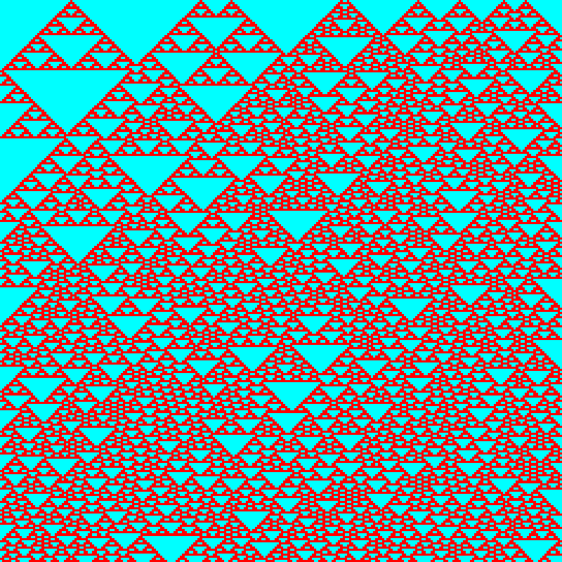 Totalistic Cellular Automata #105