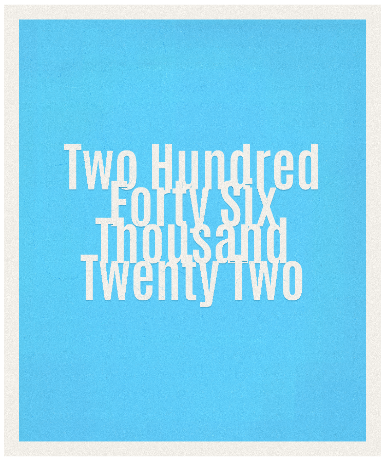 Count #246022
