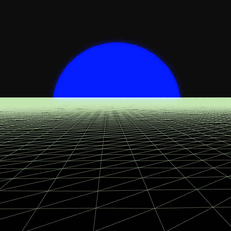 Generative Retrowave Field #2