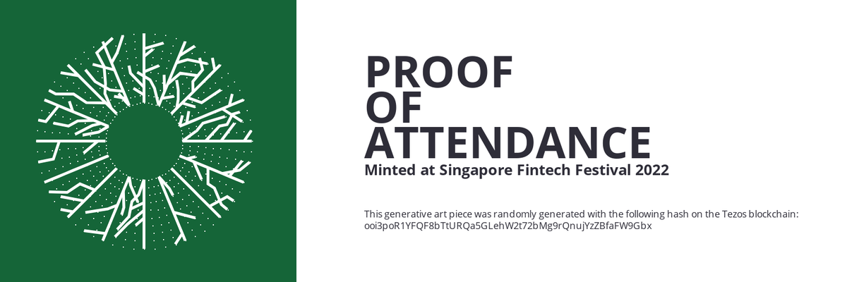 SFF2022 Proof of Attendance Token #470