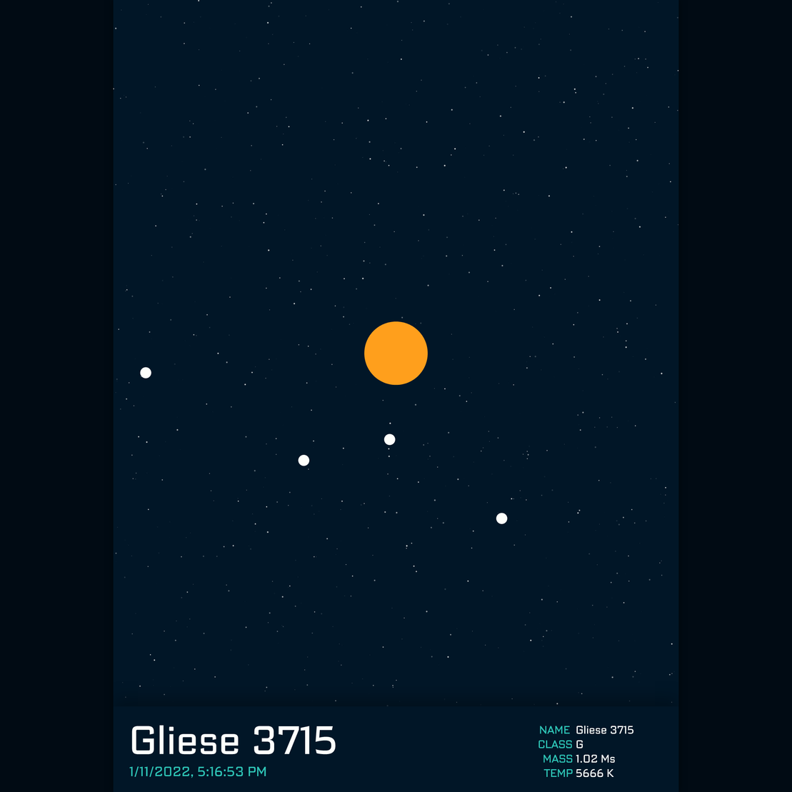 PLANETARY SYSTEM #39