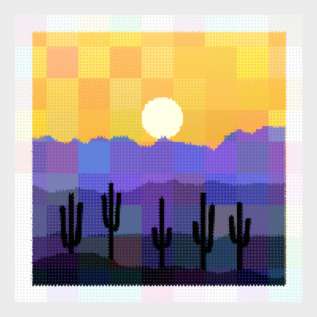 Saguaros #109