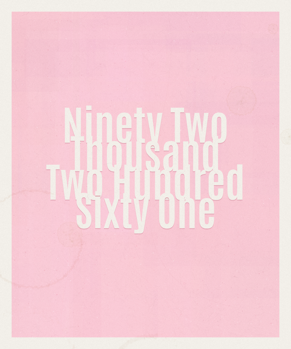 Count #92261