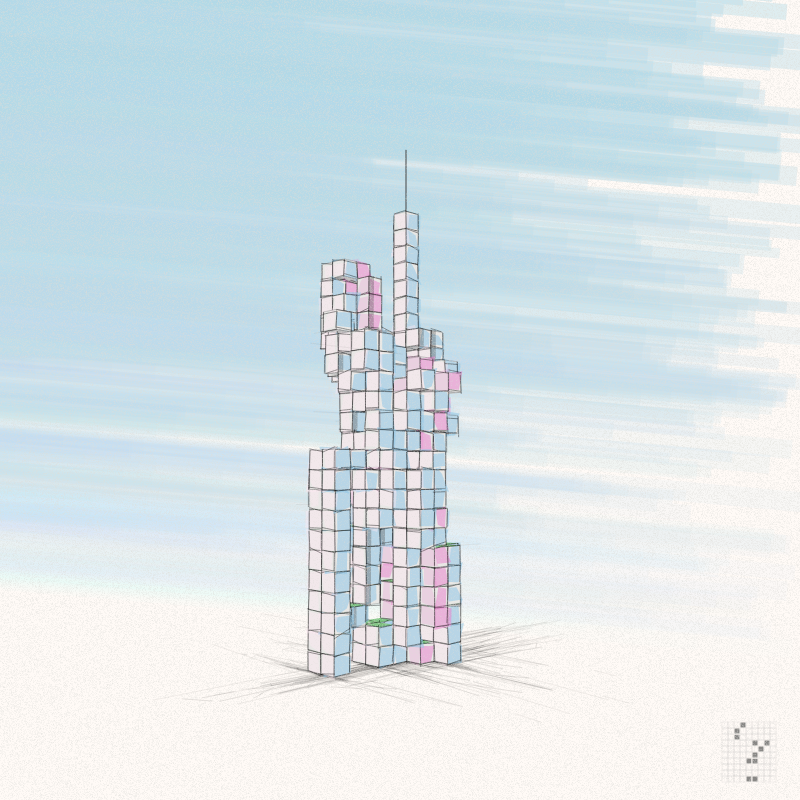 Cellular Skyscrapers #184