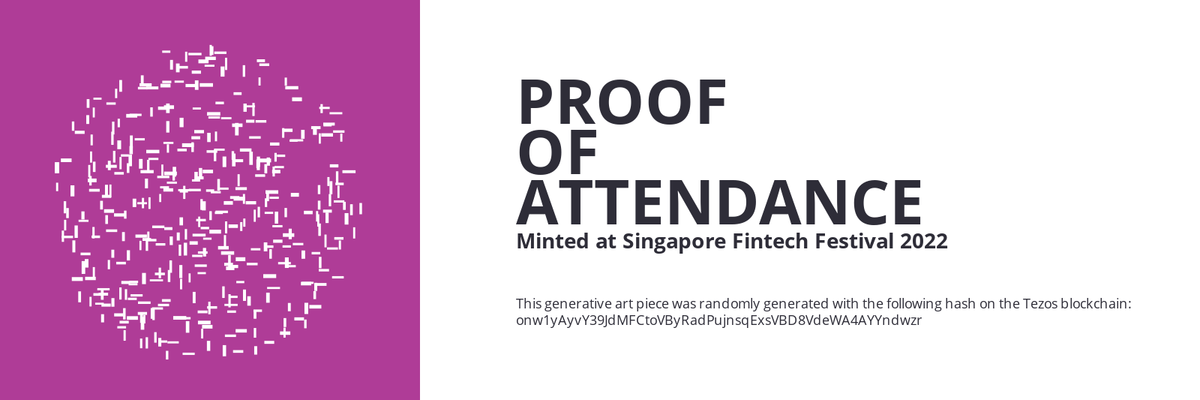 SFF2022 Proof of Attendance Token #1550