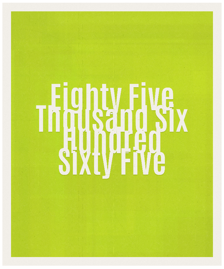 Count #85665