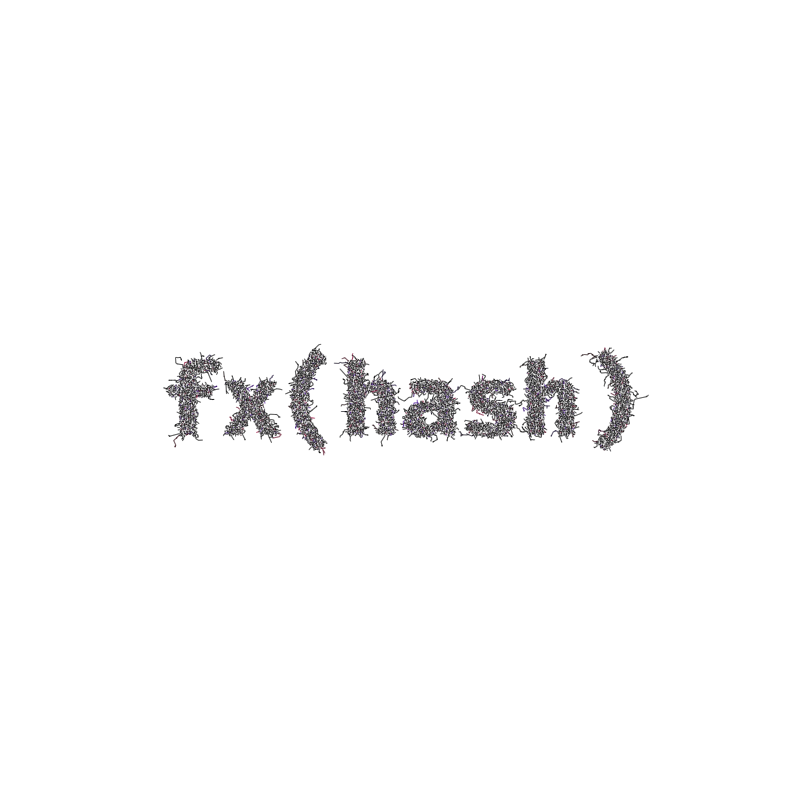 FXHASH Logo with Features #625