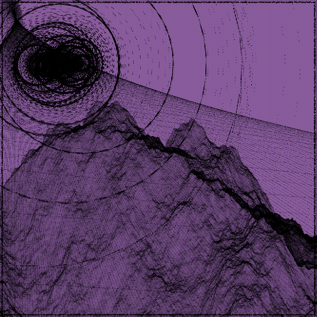 Surreal classic generative landscape #21