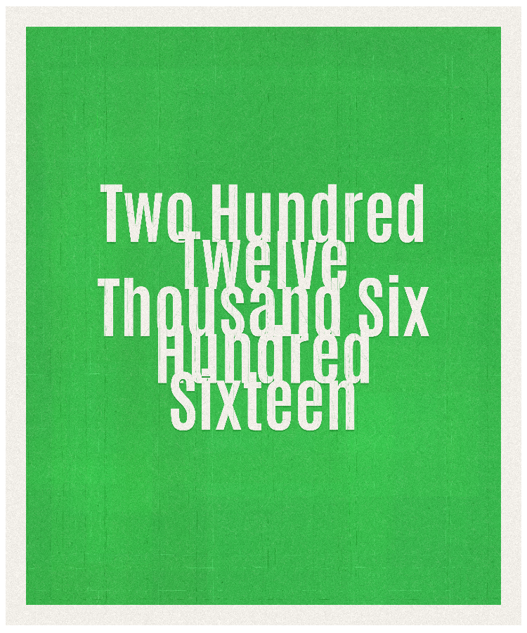 Count #212616