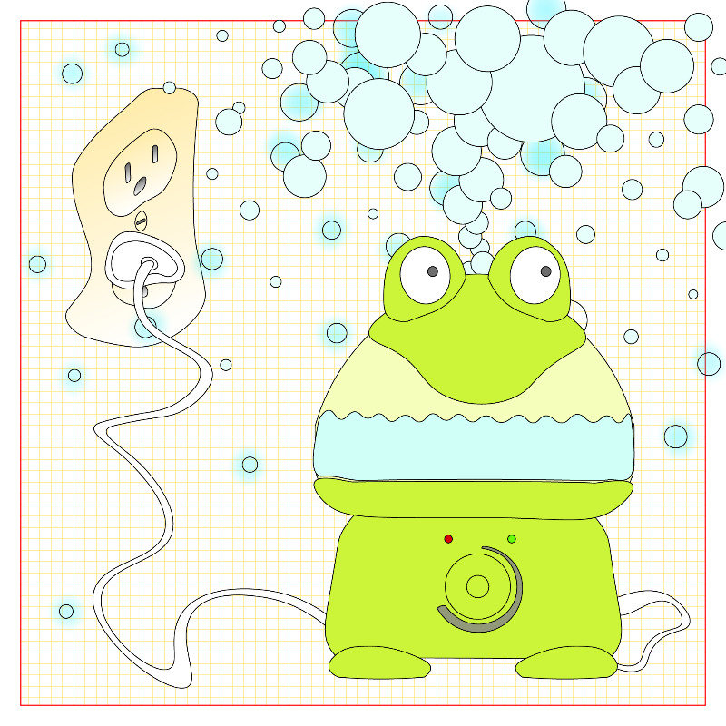 Frog Humidifier #59