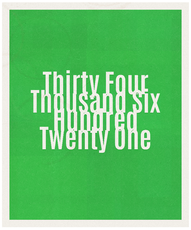 Count #34621