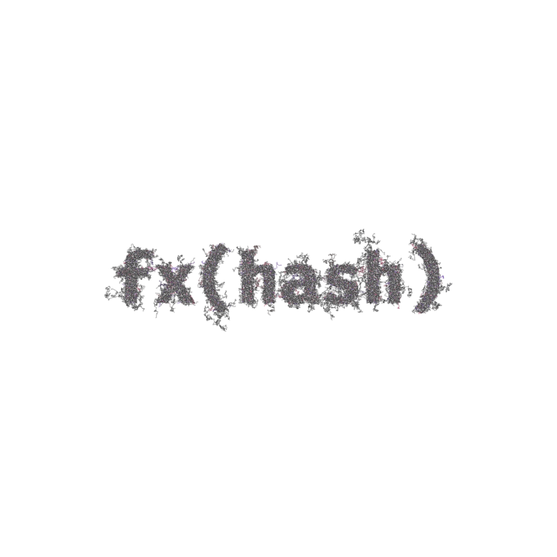 FXHASH Generative Logo #899