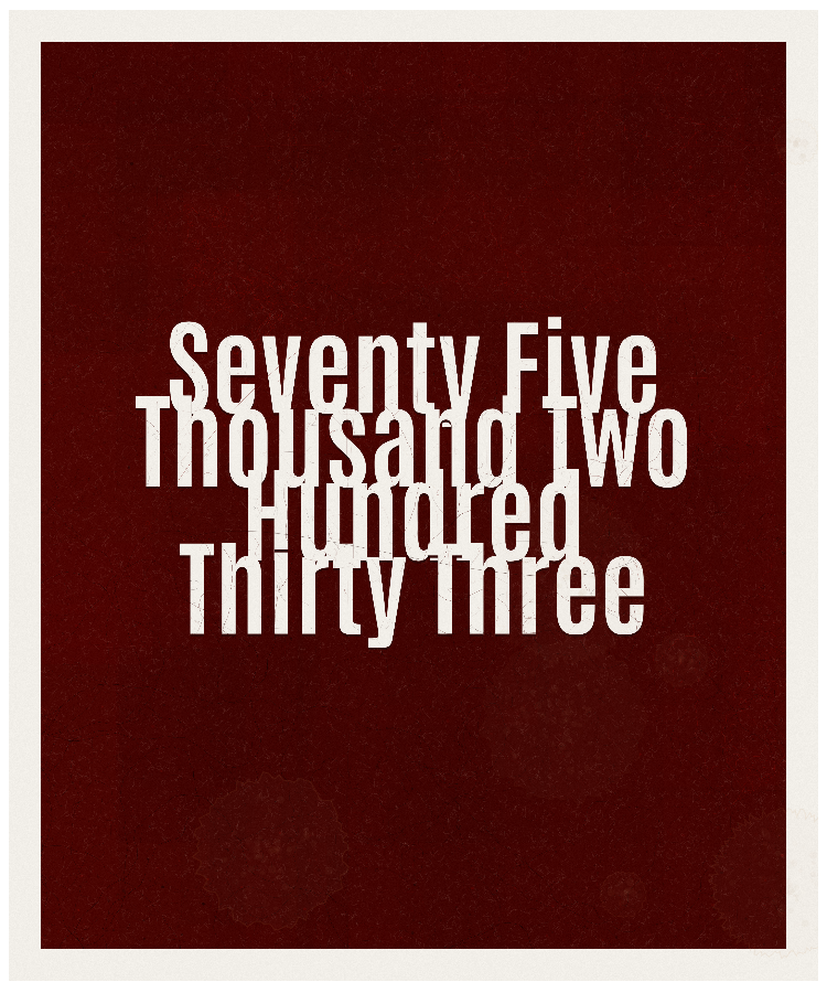 Count #75233