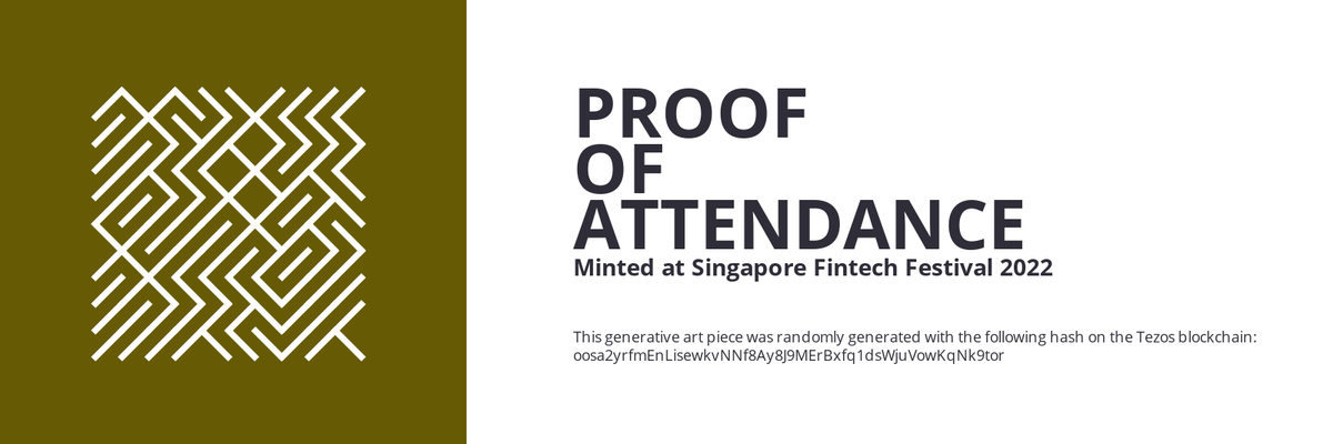 SFF2022 Proof of Attendance Token #340