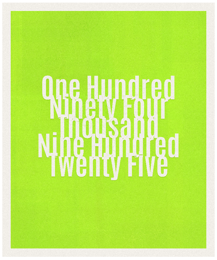 Count #194925