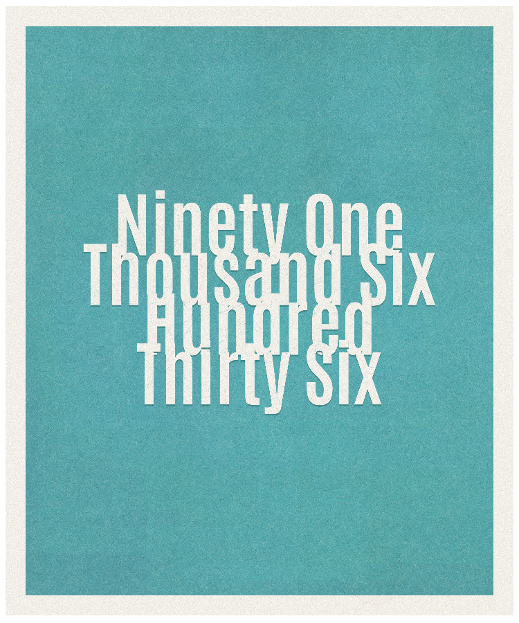 Count #91636