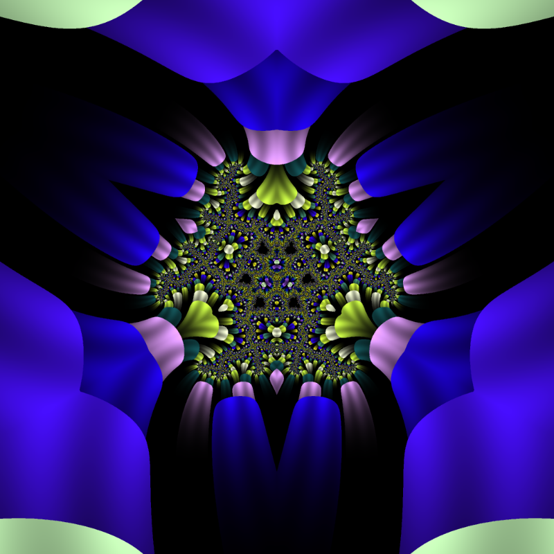 Fractal Flower #218