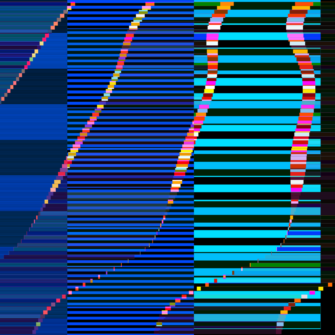 Glitchometry Stripes #2