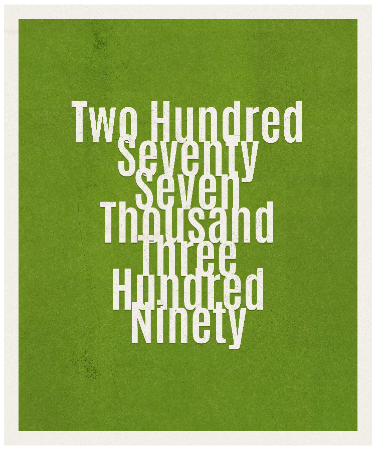 Count #277390