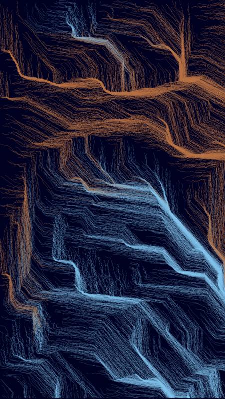 Algoscapes | Rock-face #650