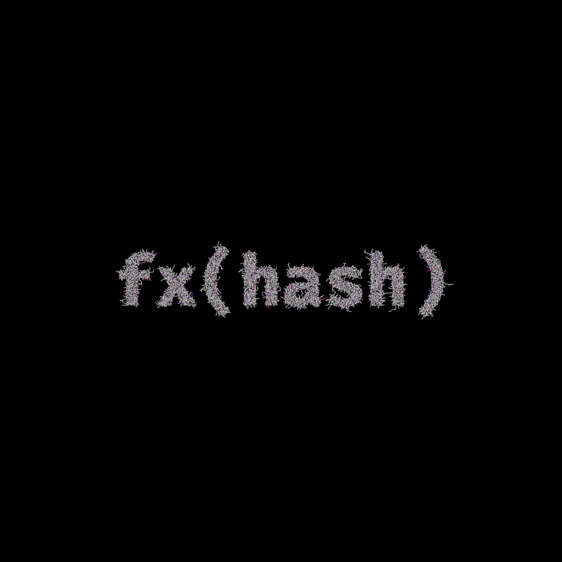 FXHASH Logo with Features #266