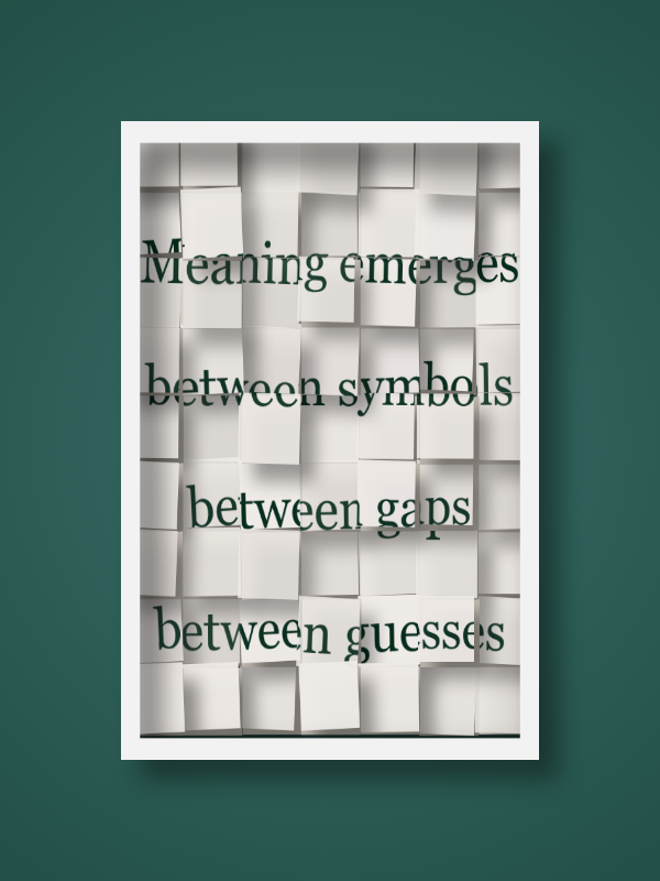 The Metaphor Machine #21595
