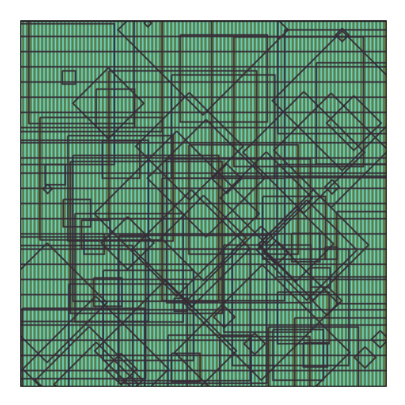 Optical Line Grid - AI Study IV #3