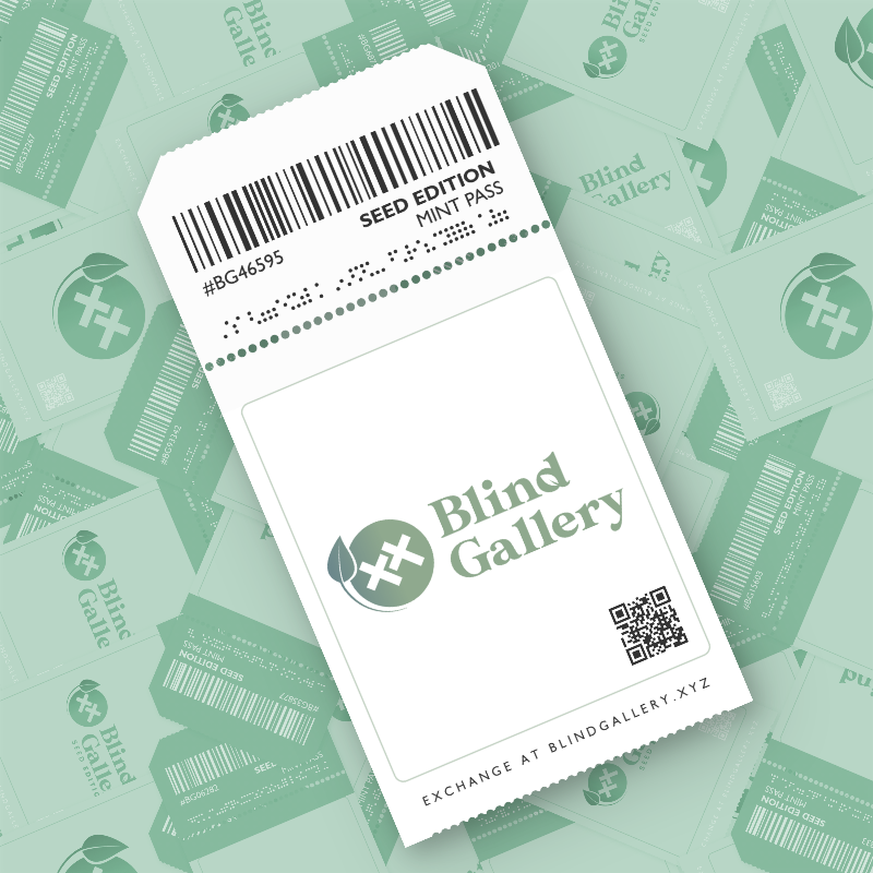 Blind Gallery Mint Pass (Seed Edition) #470