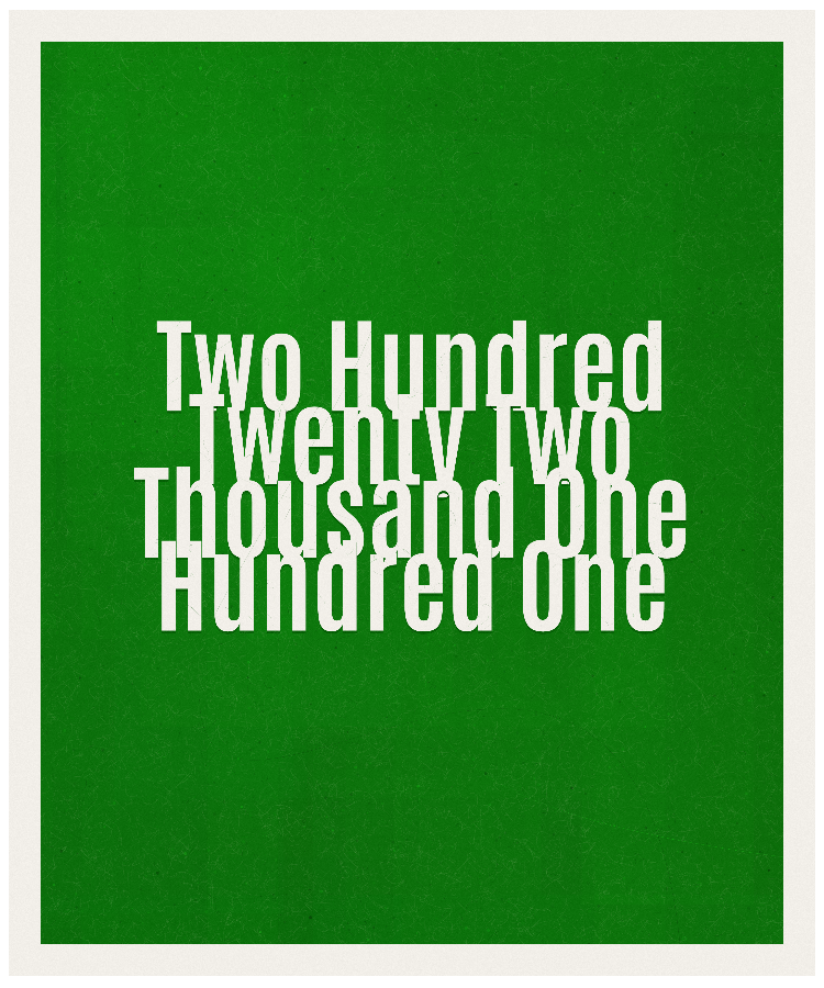 Count #222101