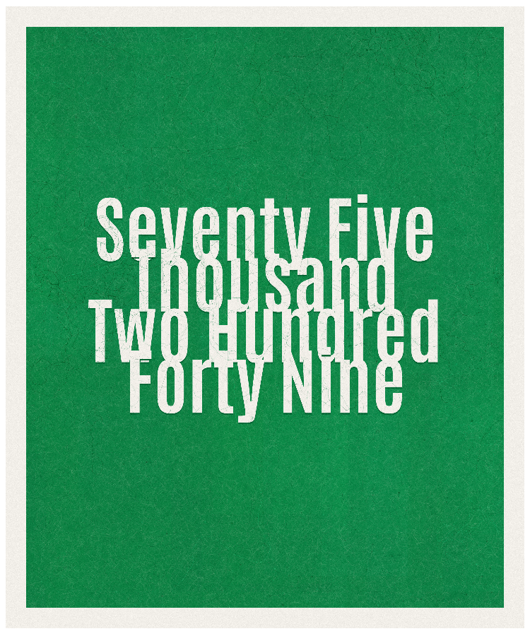 Count #75249