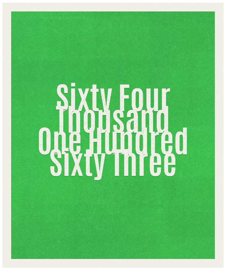 Count #64163