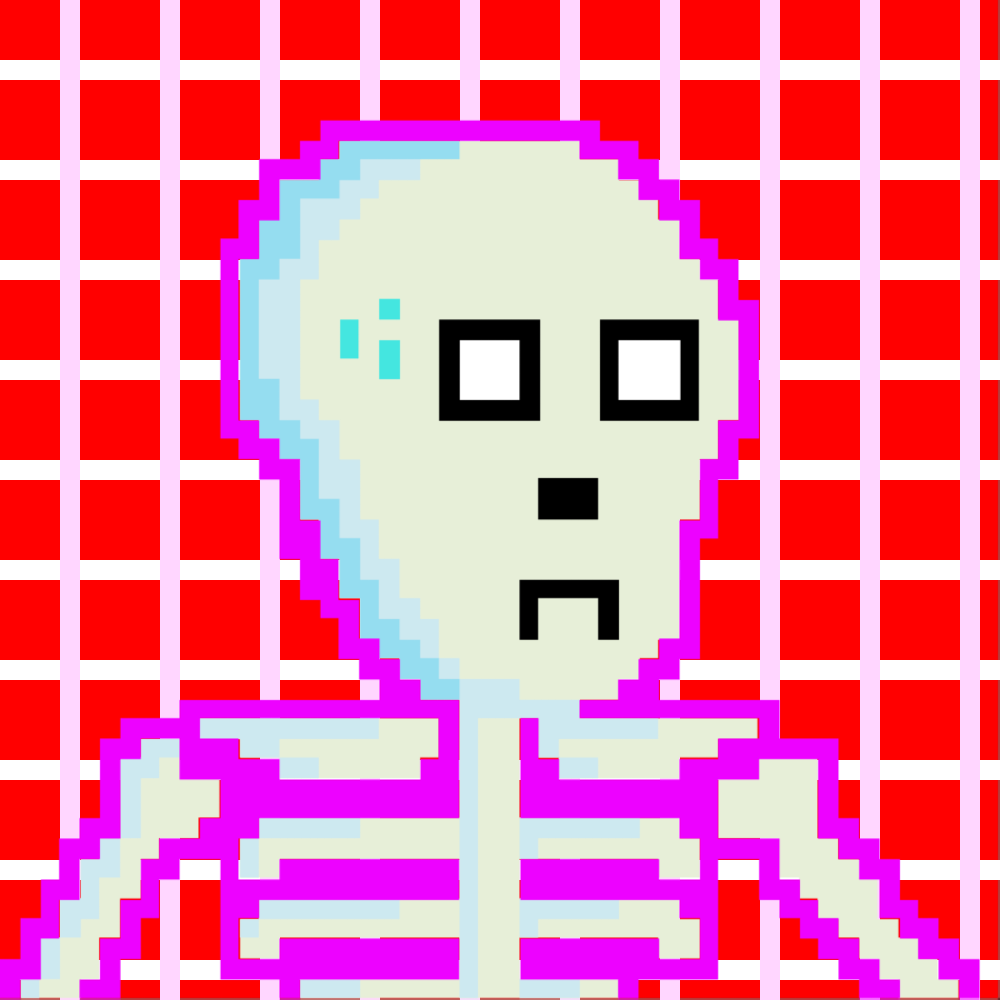 PIXEL SKULLETTI 1 #193