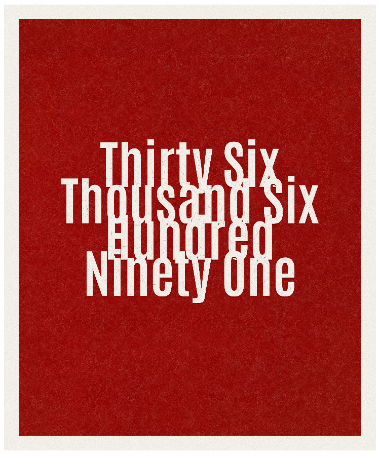 Count #36691