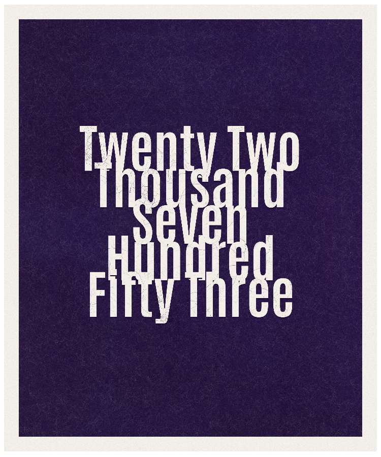 Count #22753