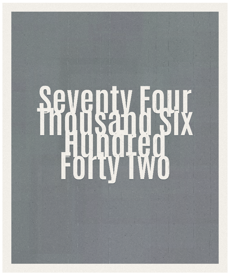 Count #74642