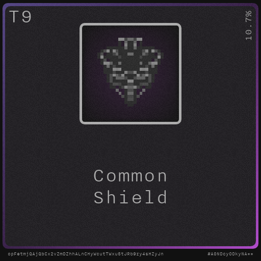 Gear for your quests - Shield #27