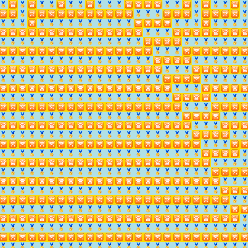 Elementary Cellular Emoji Automata #467