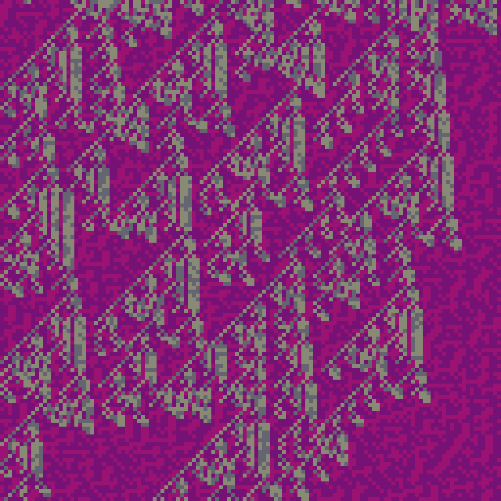 Blending Neighbors Cellular Automata #5