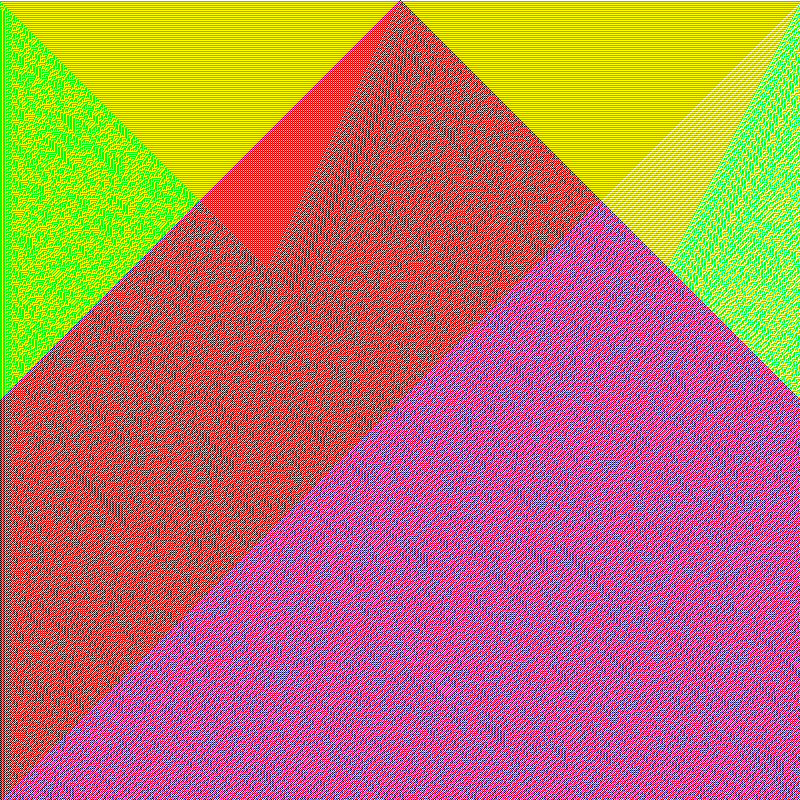 RGB Elementary Cellular Automaton #130