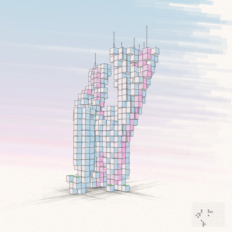 Cellular Skyscrapers #81