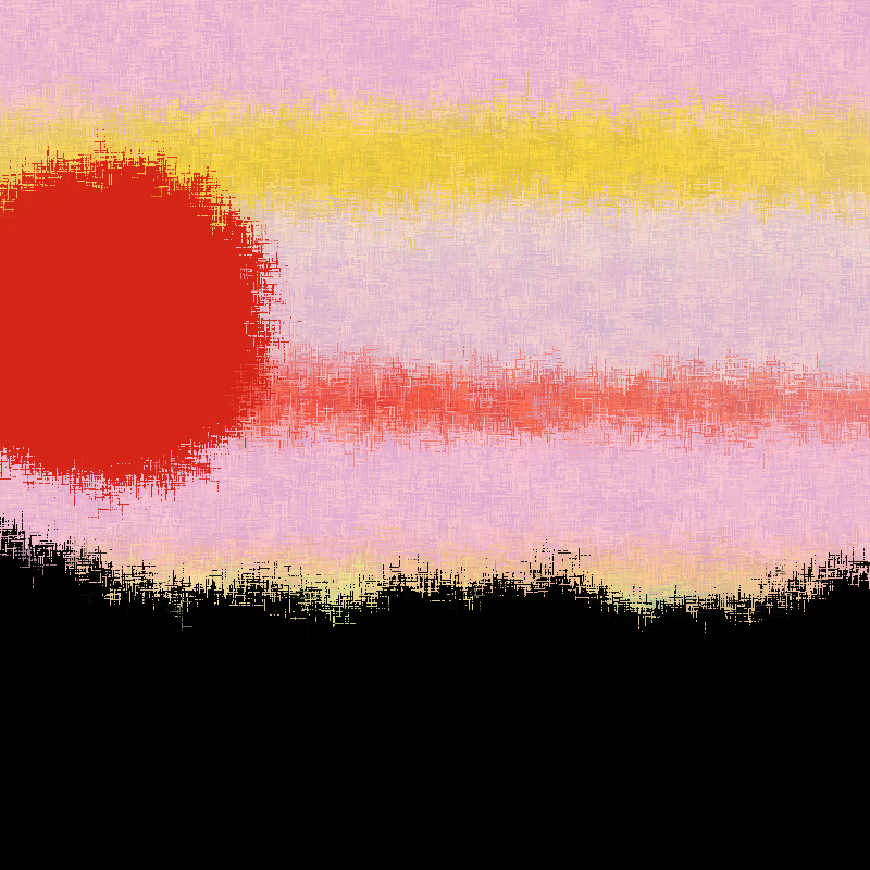 Sunset in memory #10