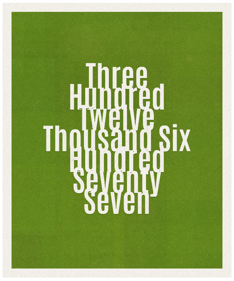 Count #312677