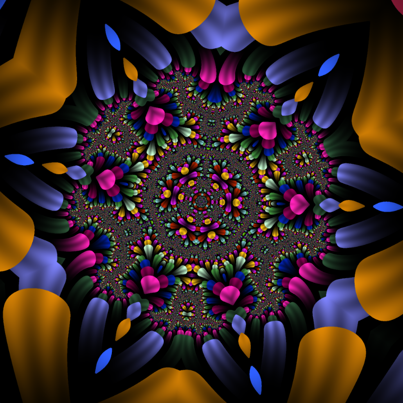 Fractal Flower #49