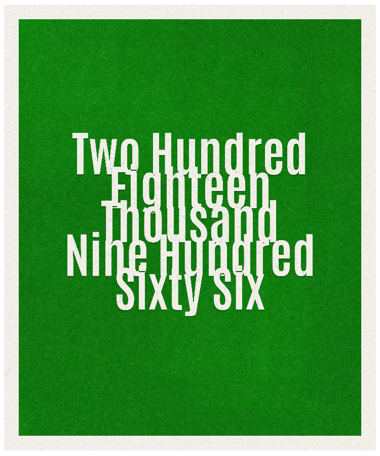 Count #218966