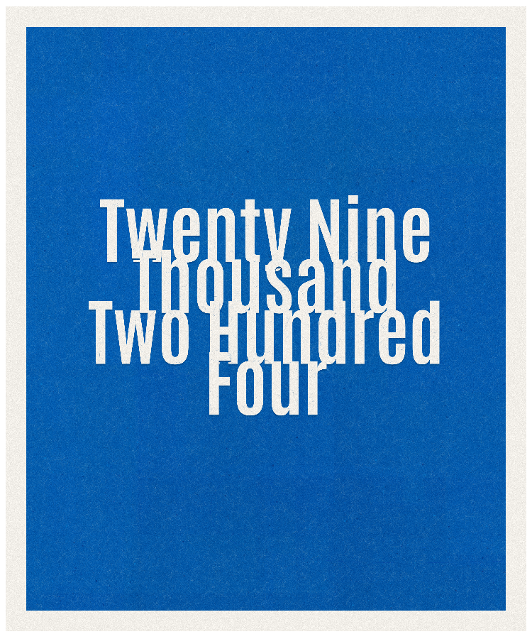 Count #29204