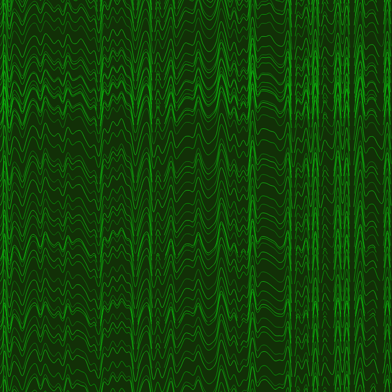 Mountains Waves and Valleys #42