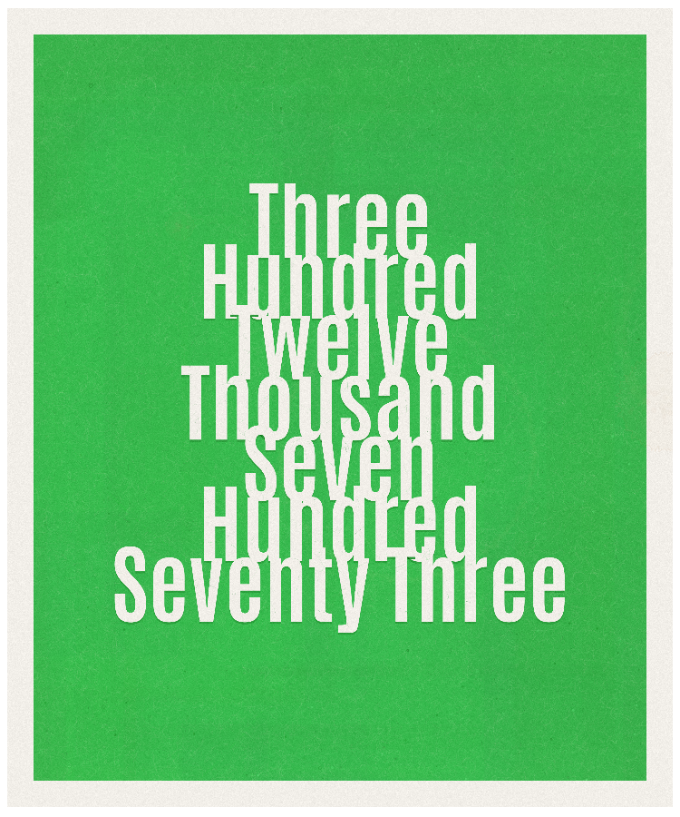Count #312773