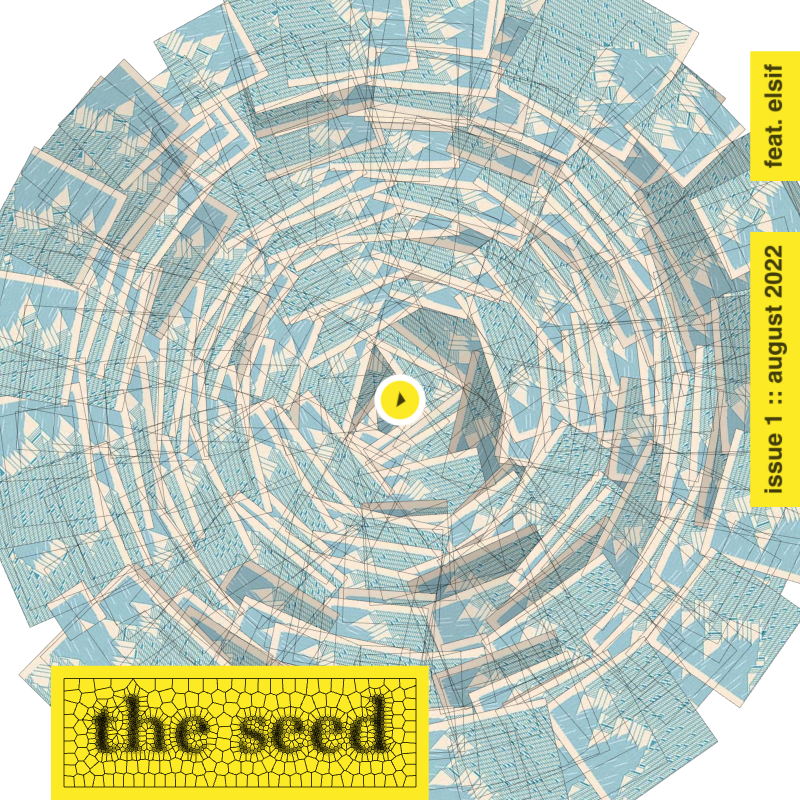 The seed :: issue 1 #95