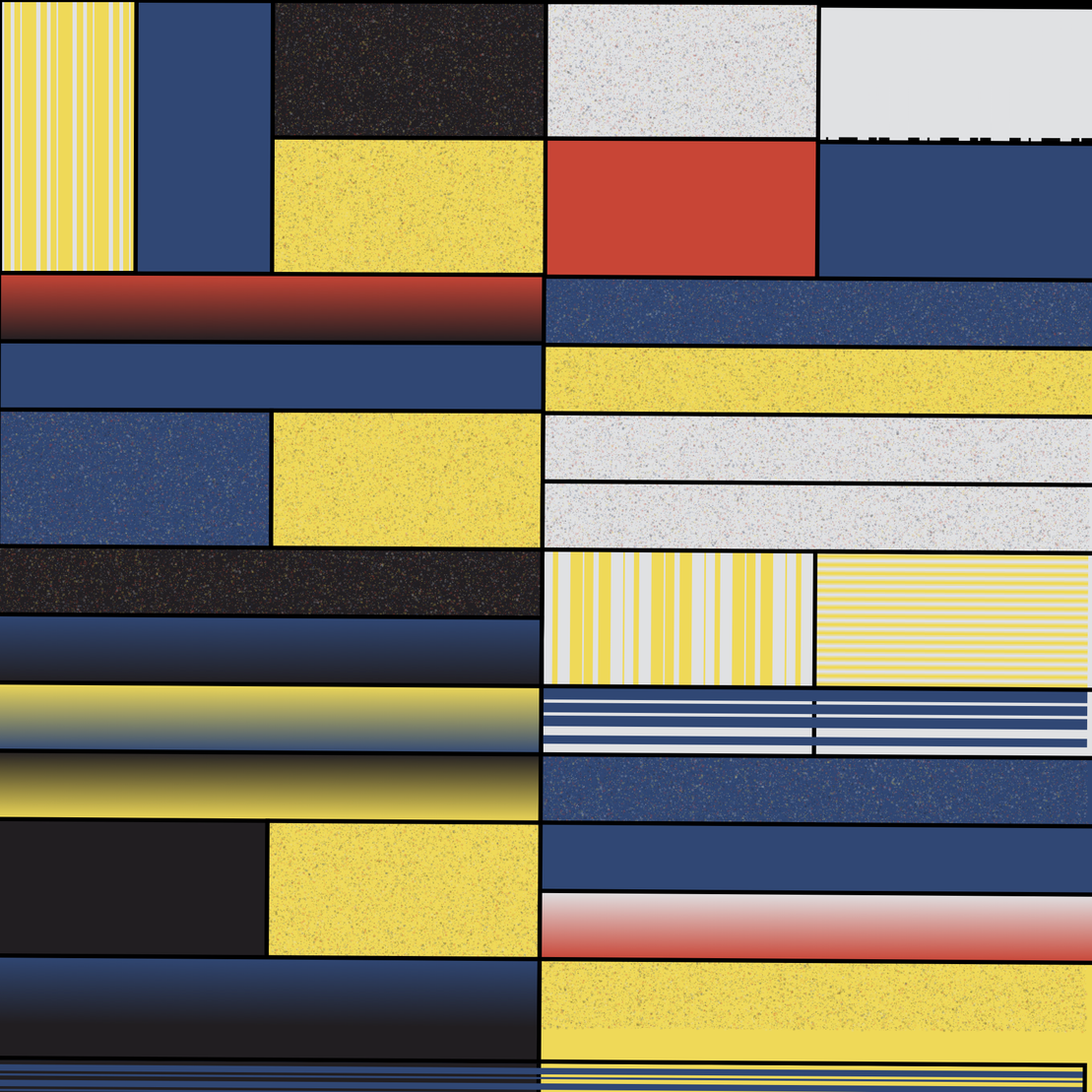 Agricultural Landscapes - Mondrian Edition #1